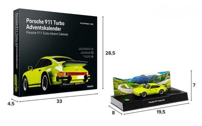 Porsche 911 Turbo Advent Calendar 1:43