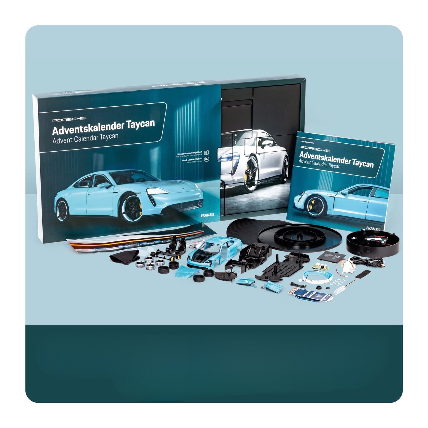 Porsche Taycan Advent Calendar 1:24