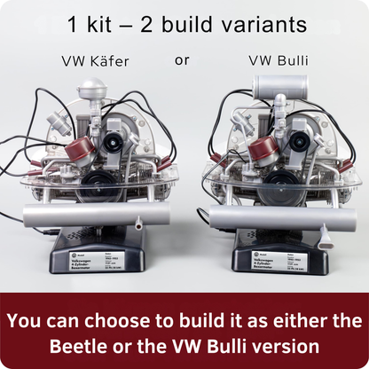 Volkswagen VW 4-cylinder boxer engine 2 in 1 Kit 1:4
