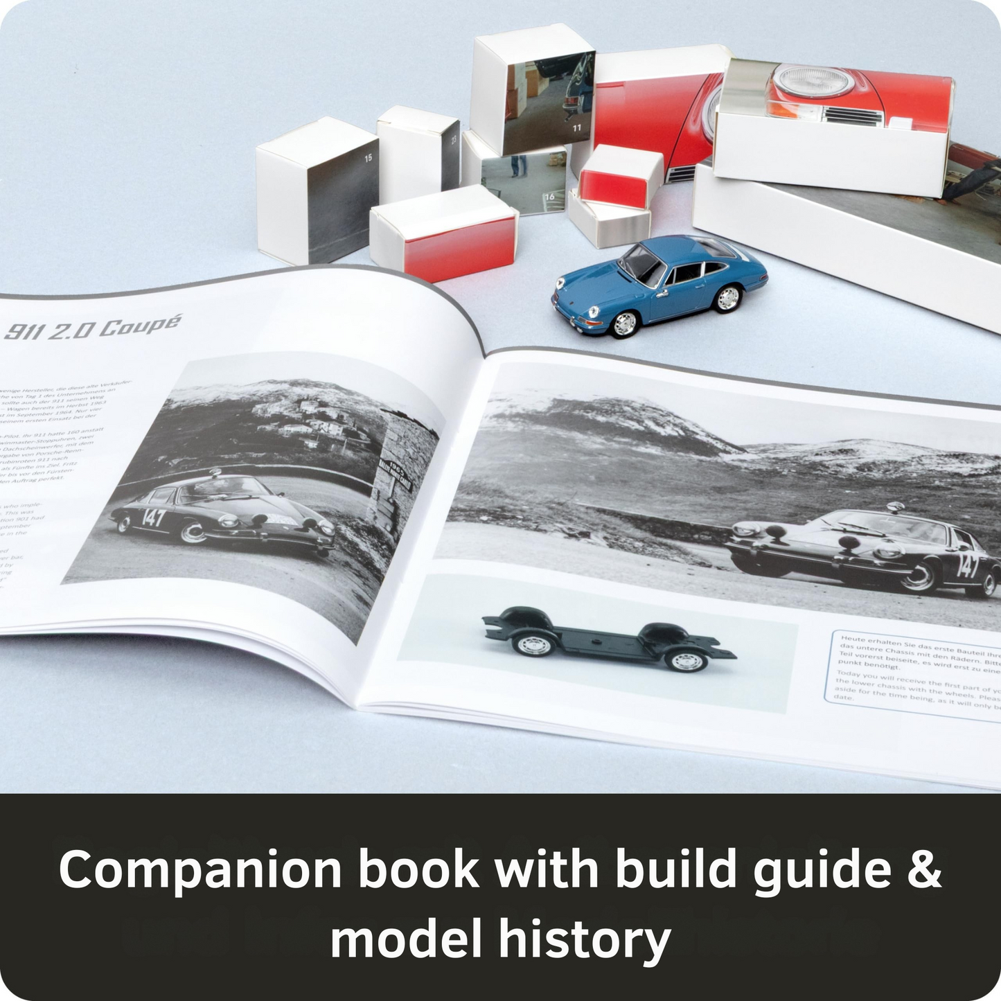 Porsche 911 Advent Calendar with Collector's Book 1:43