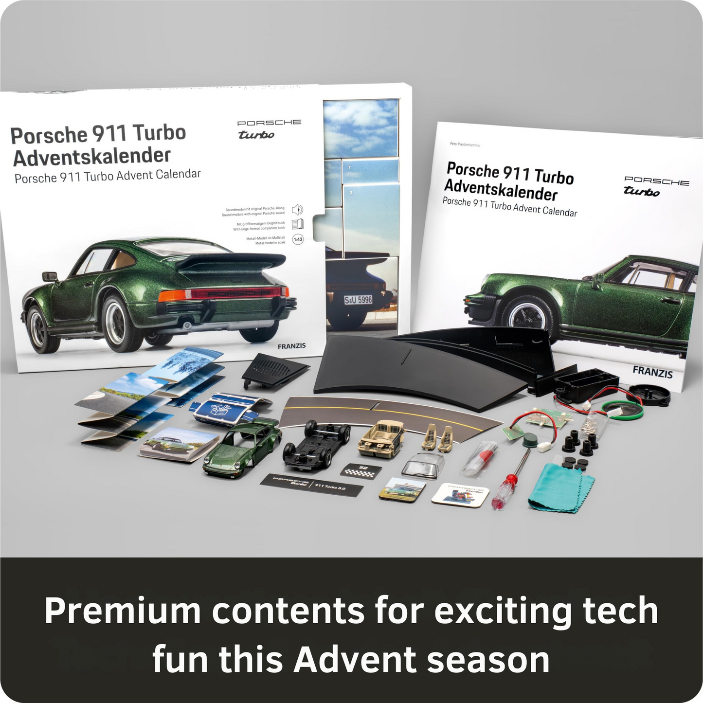 Porsche 911 Turbo Advent Calendar 1:43