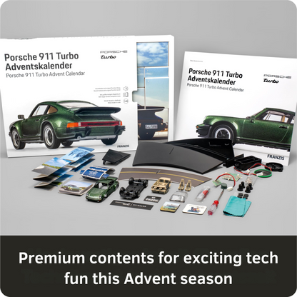 Porsche 911 Turbo Advent Calendar 1:43