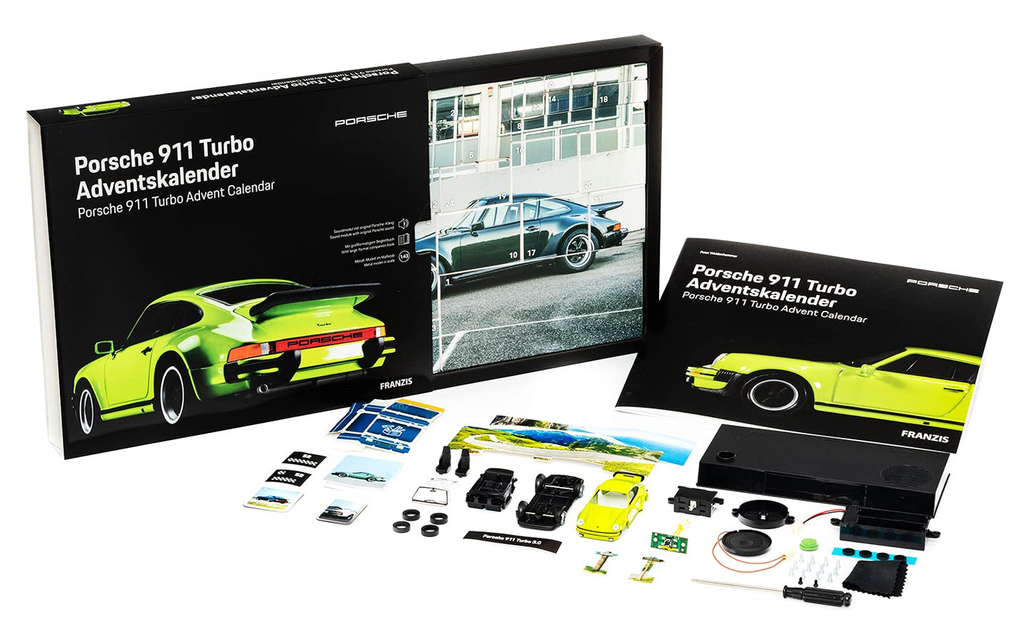 Porsche 911 Turbo Advent Calendar 1:43