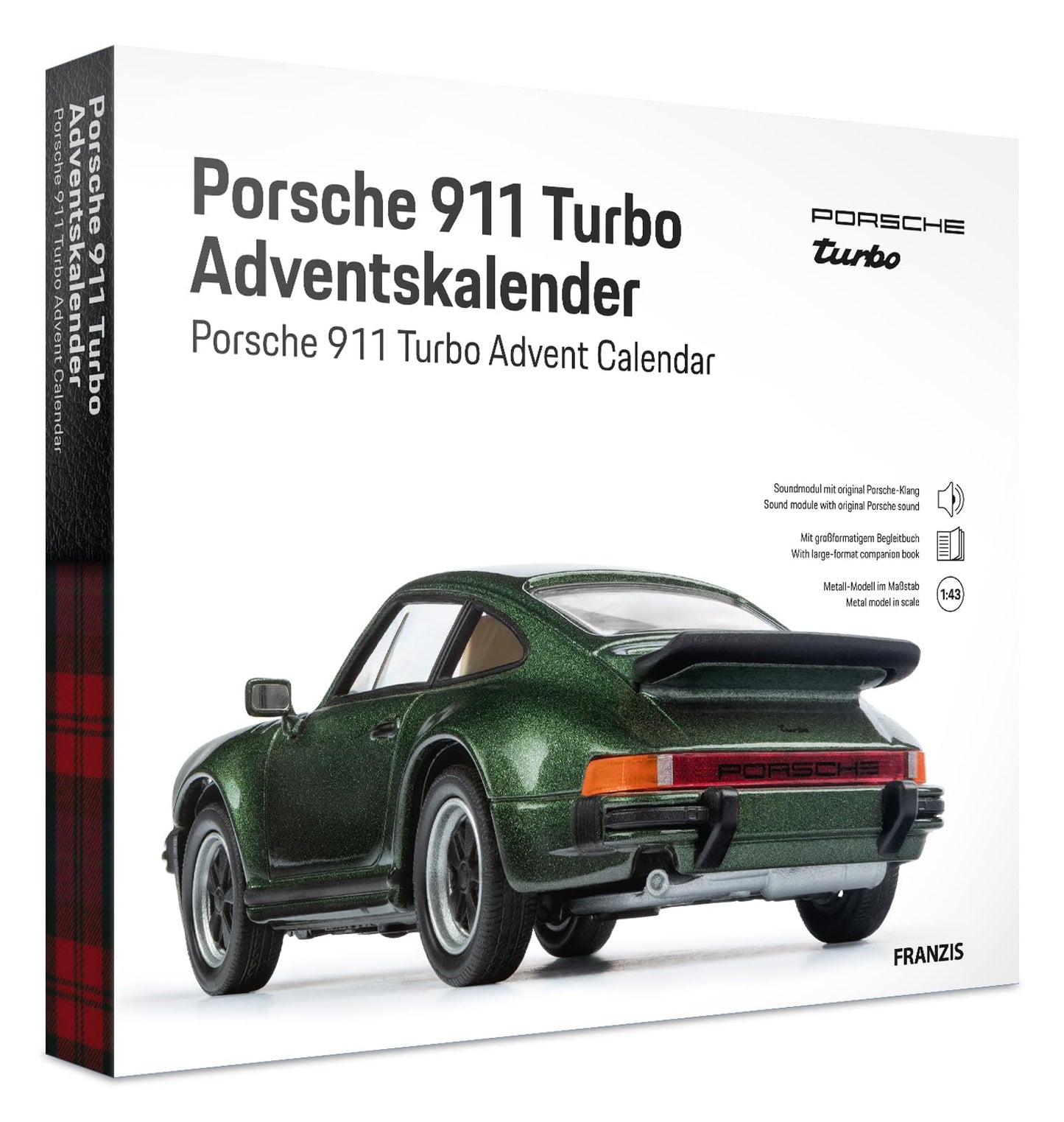 Porsche 911 Turbo Advent Calendar 1:43