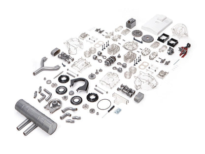 Porsche Carrera Race Engine Kit 1:3