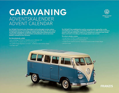 Volkswagen Bulli Caravaning Advent Calendar 1:24