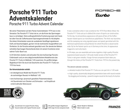 Porsche 911 Turbo Advent Calendar 1:43