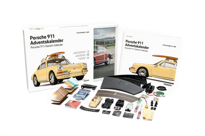 Porsche 911 with Surfboard Advent Calendar 1:43
