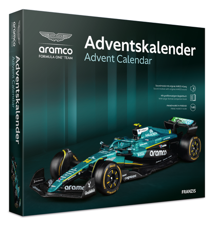 Aston Martin Armaco AMR25 F1 Advent Calendar 1:43