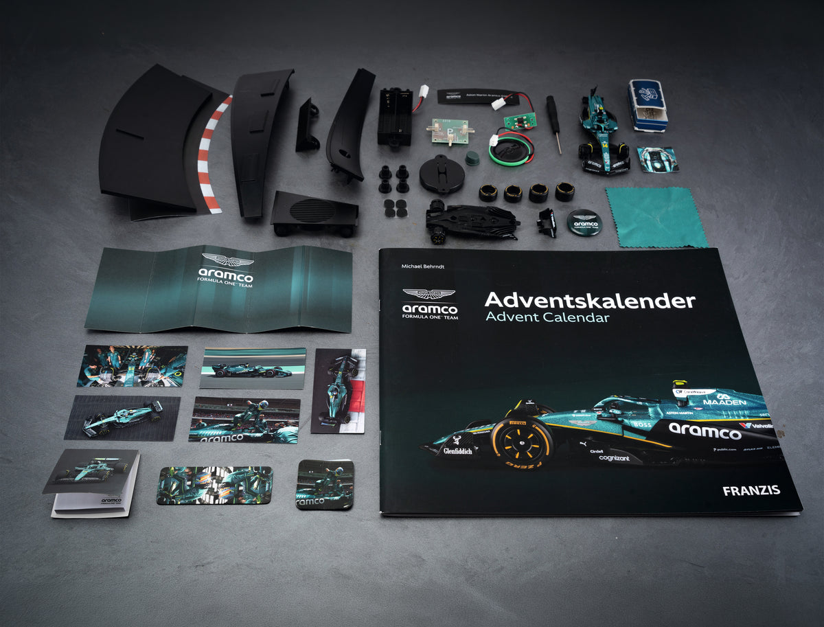 Aston Martin Armaco AMR25 F1 Advent Calendar 1:43