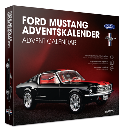 Ford Mustang Fastback 1967 Advent Calendar 1:43