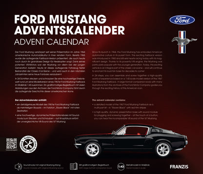 Ford Mustang Fastback 1967 Advent Calendar 1:43