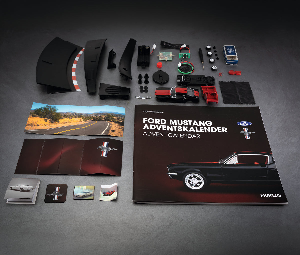 Ford Mustang Fastback 1967 Advent Calendar 1:43